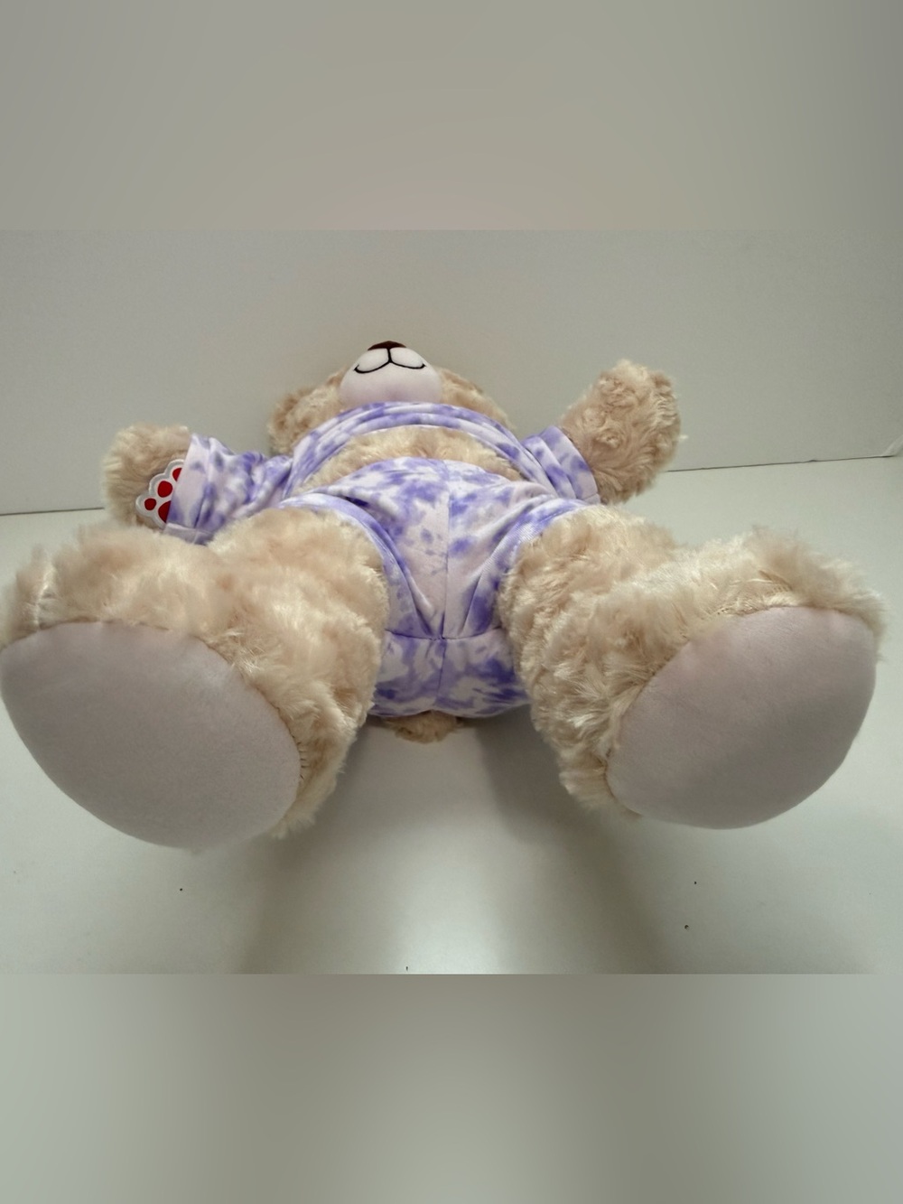 Build-A-Bear tie-dye loungewear outfit on a stuffed teddy bear - Picture 7 of 10